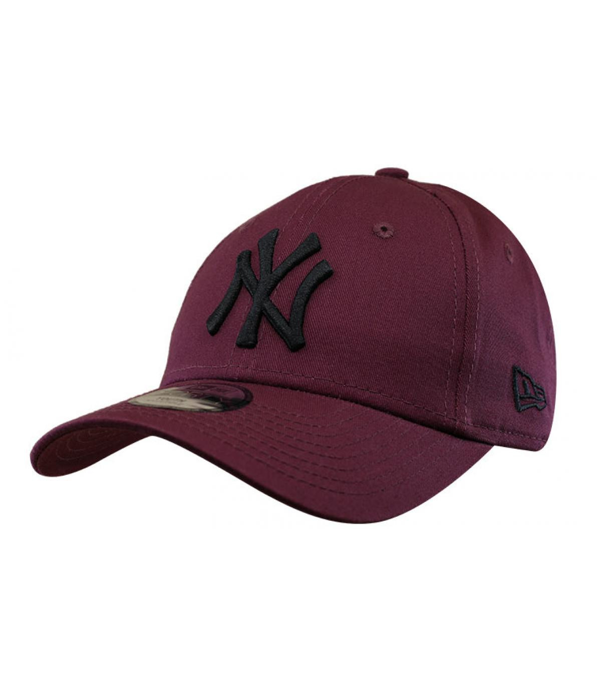 Essential 940 NY burgundy black New Era